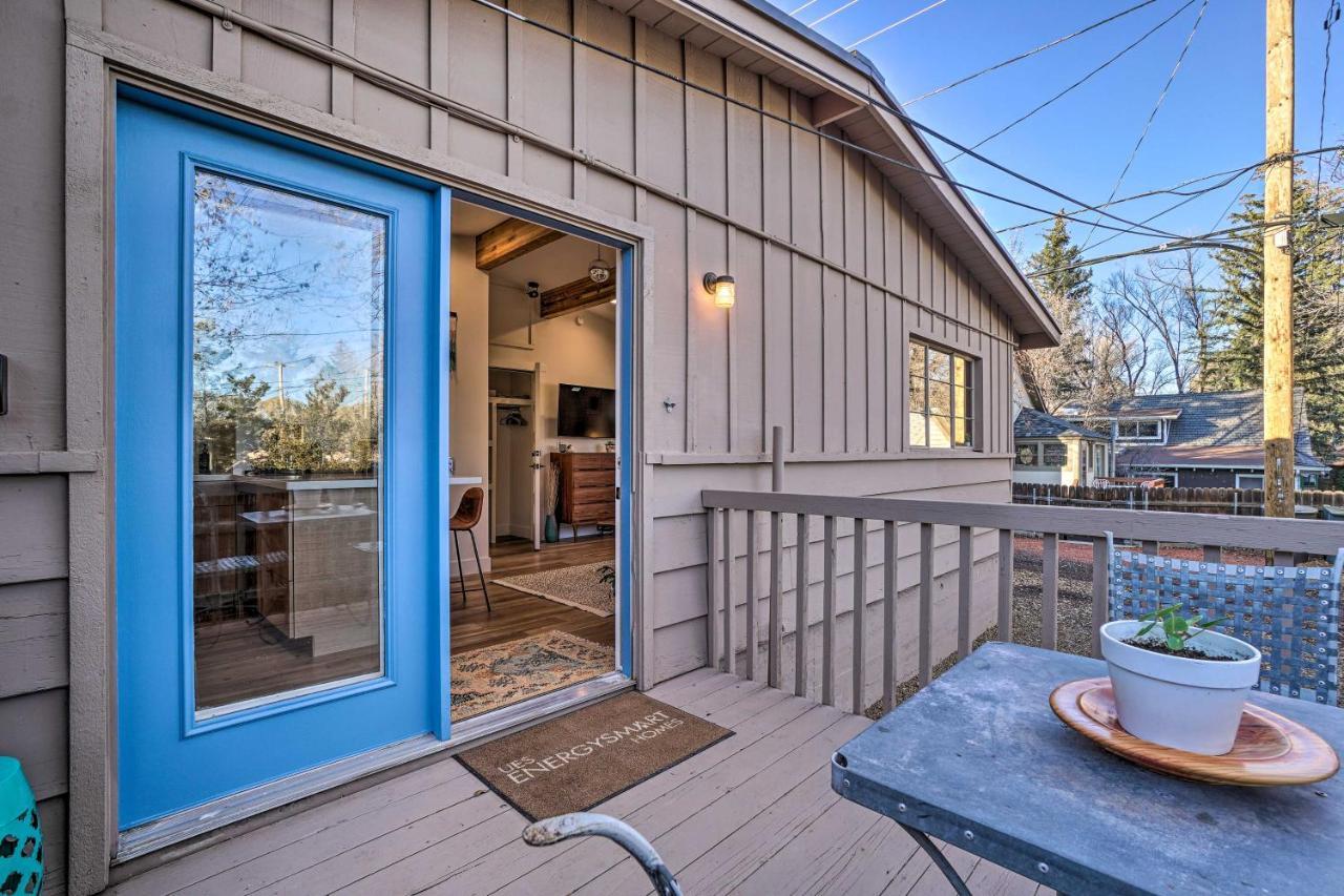 Cozy Flagstaff Studio With Patio - Near Dtwn! Eksteriør bilde